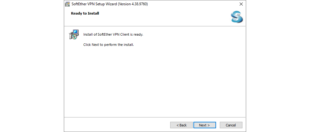 SoftEther VPN Client - Windows Installer - Screen 6