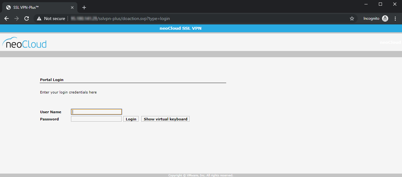 SSL VPN Portal